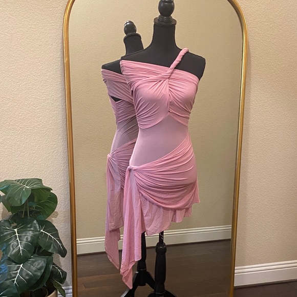 RONNY KOBO Izel Dress in Carnation Pink Size XL - Picture 2 of 14